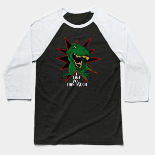 Tyrannosaurus Rex Baseball T-Shirt